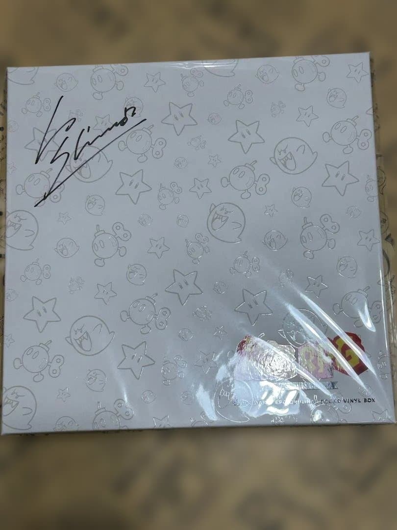 サイン入　スーパーマリオRPG Original Sound Vinyl Box