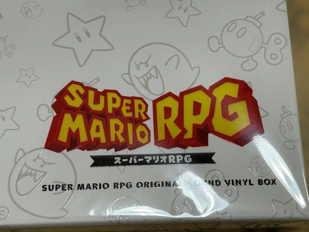 サイン入　スーパーマリオRPG Original Sound Vinyl Box