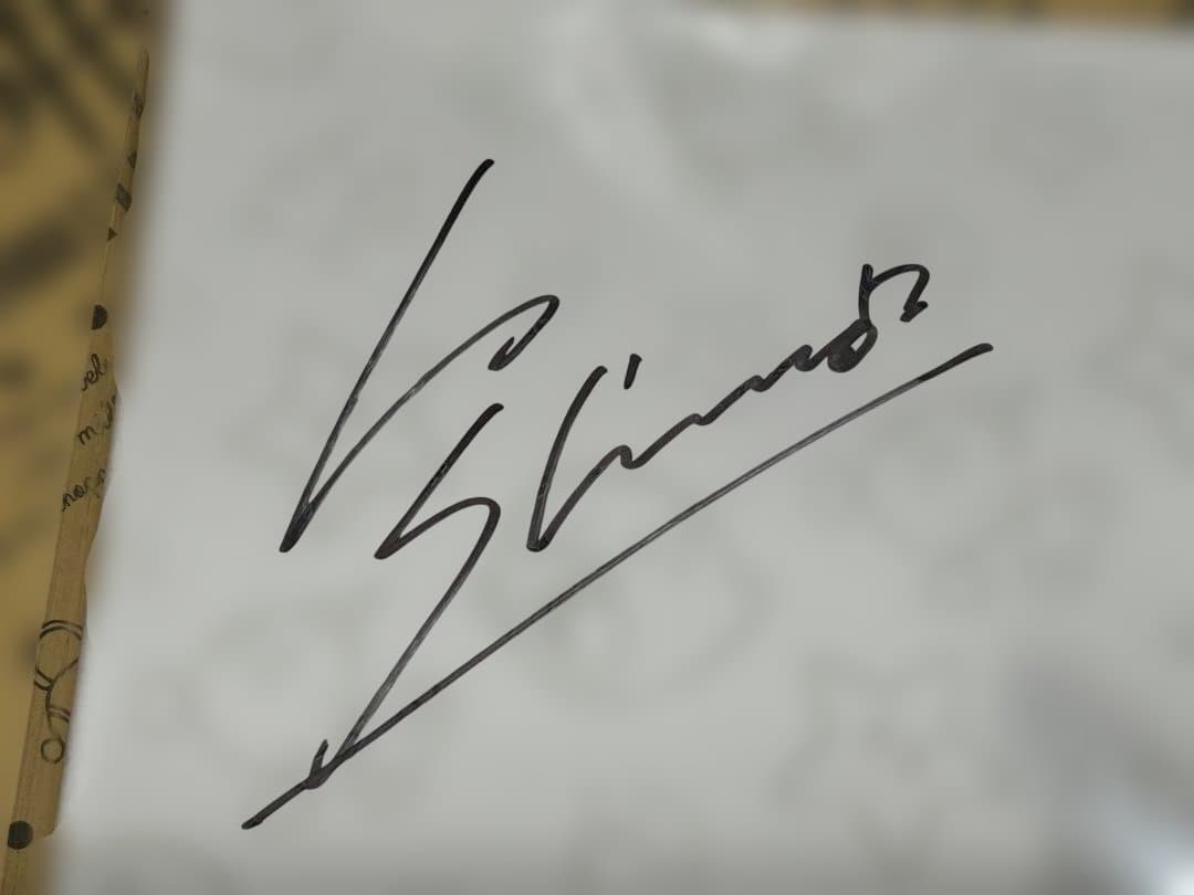 サイン入　スーパーマリオRPG Original Sound Vinyl Box