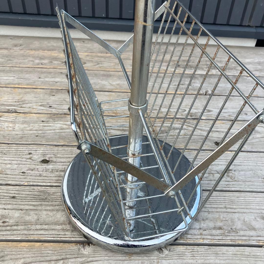 北欧レトロ 円形サイドテーブル コーヒーテーブル 丸テーブル マガジンラック