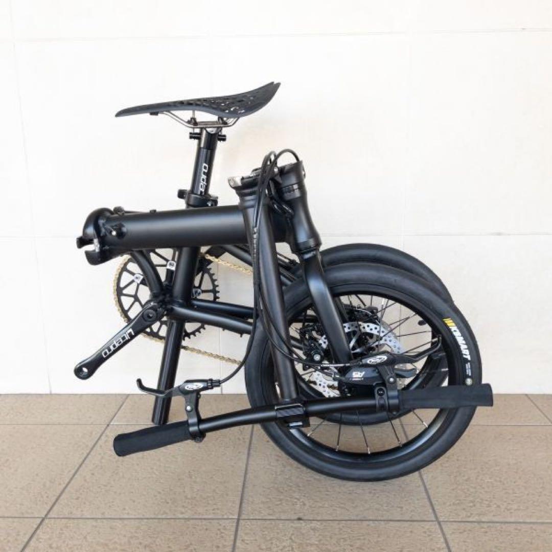 K3 PLUS ★未使用品★超軽量カスタム【8KG】★折り畳み　自転車　9速