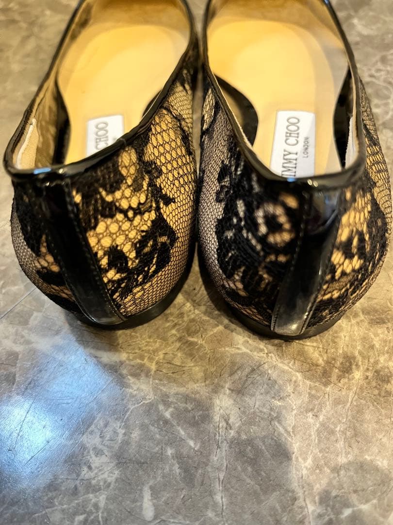 Jimmy Choo♡レース♡フラットシューズ♡ジミーチュウ