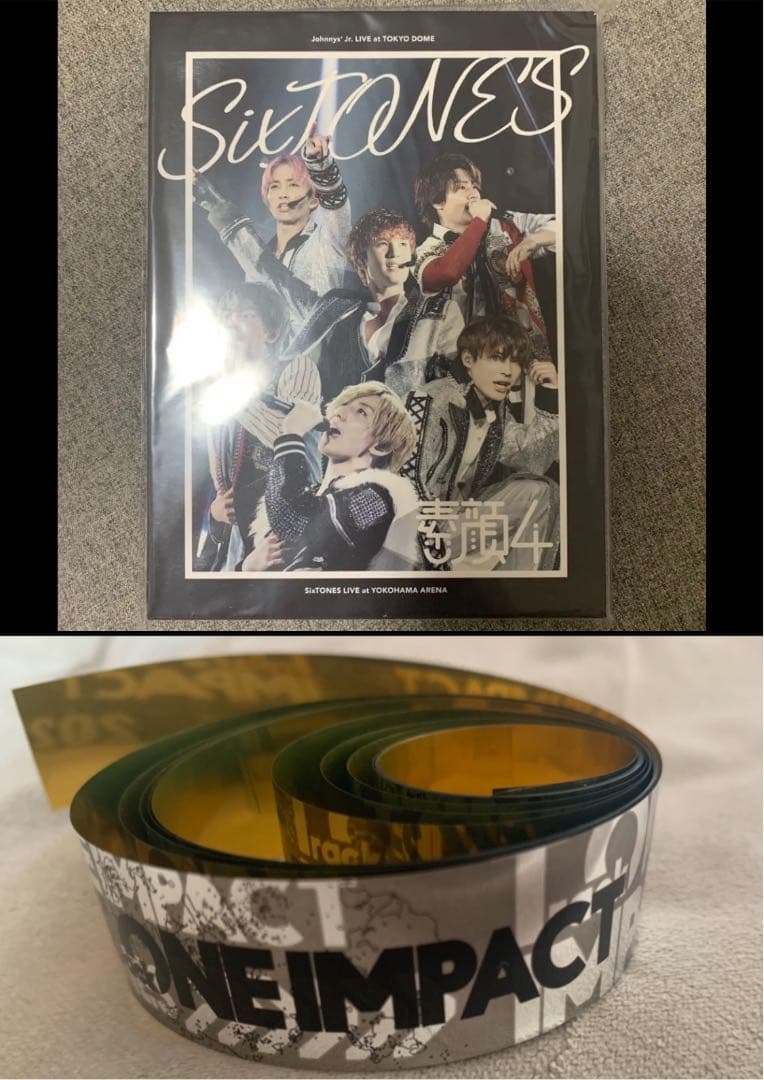 素顔4 SixTONES盤【新品未開封】、銀テープ