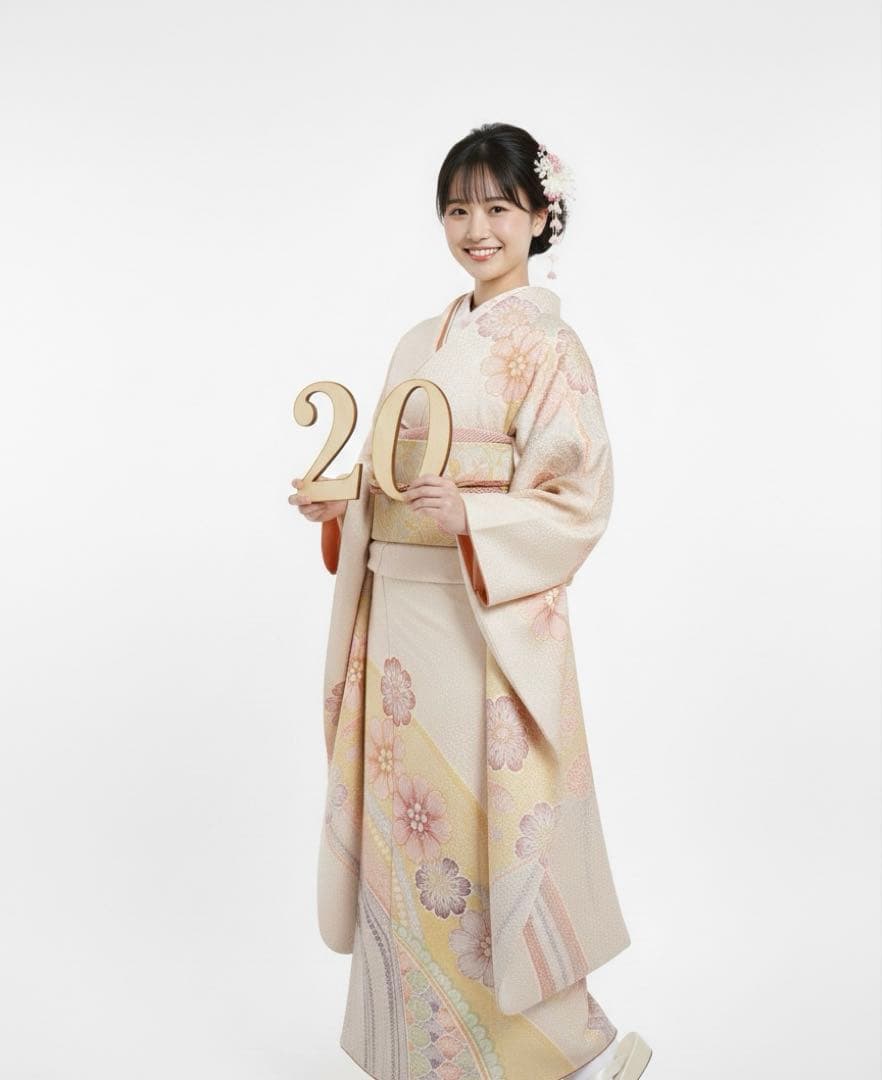 Atelier様 正絹　総絞り　振袖　長襦袢