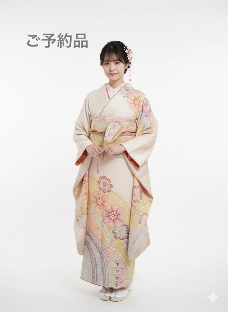 Atelier様 正絹　総絞り　振袖　長襦袢