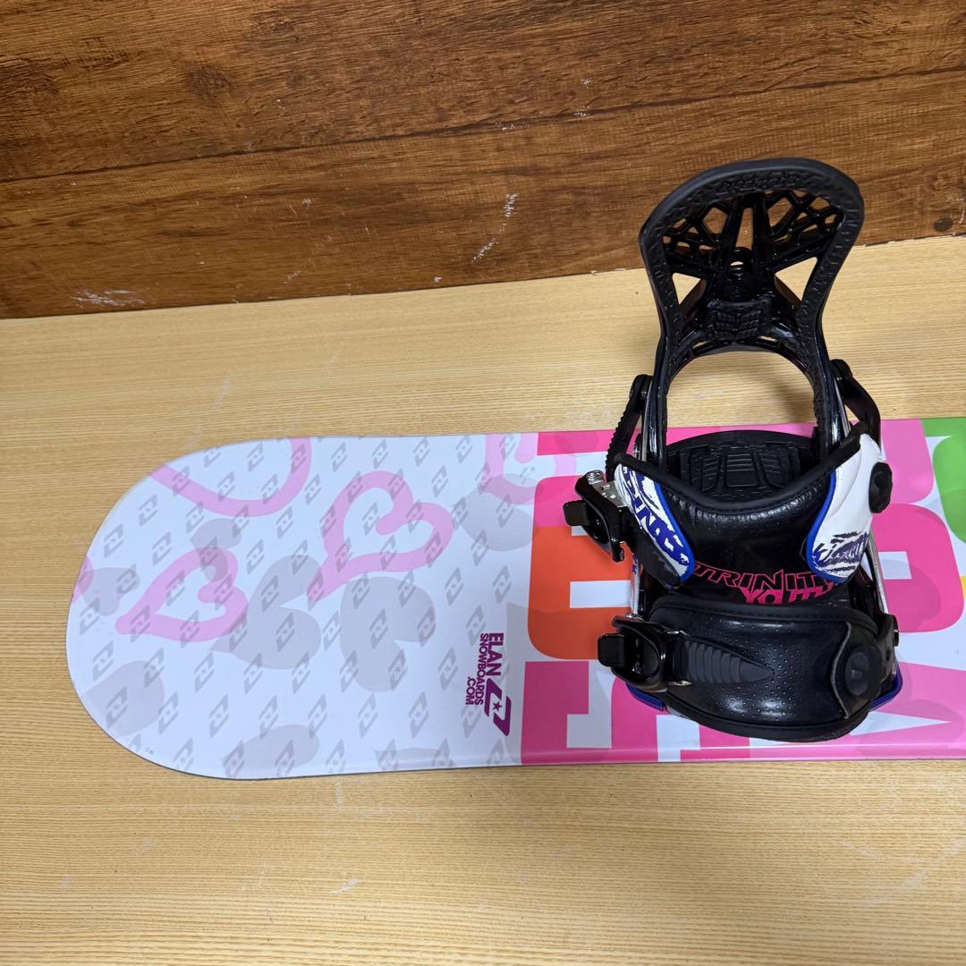 美品　ELAN　サロモン　レディース　スノーボード　4点　145cm かわいい