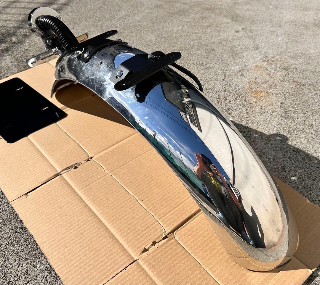 M*K様 W650ショートリアフェンダー テールランプW800W400SRデイト