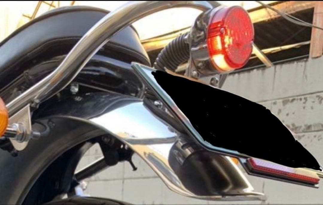 M*K様 W650ショートリアフェンダー テールランプW800W400SRデイト