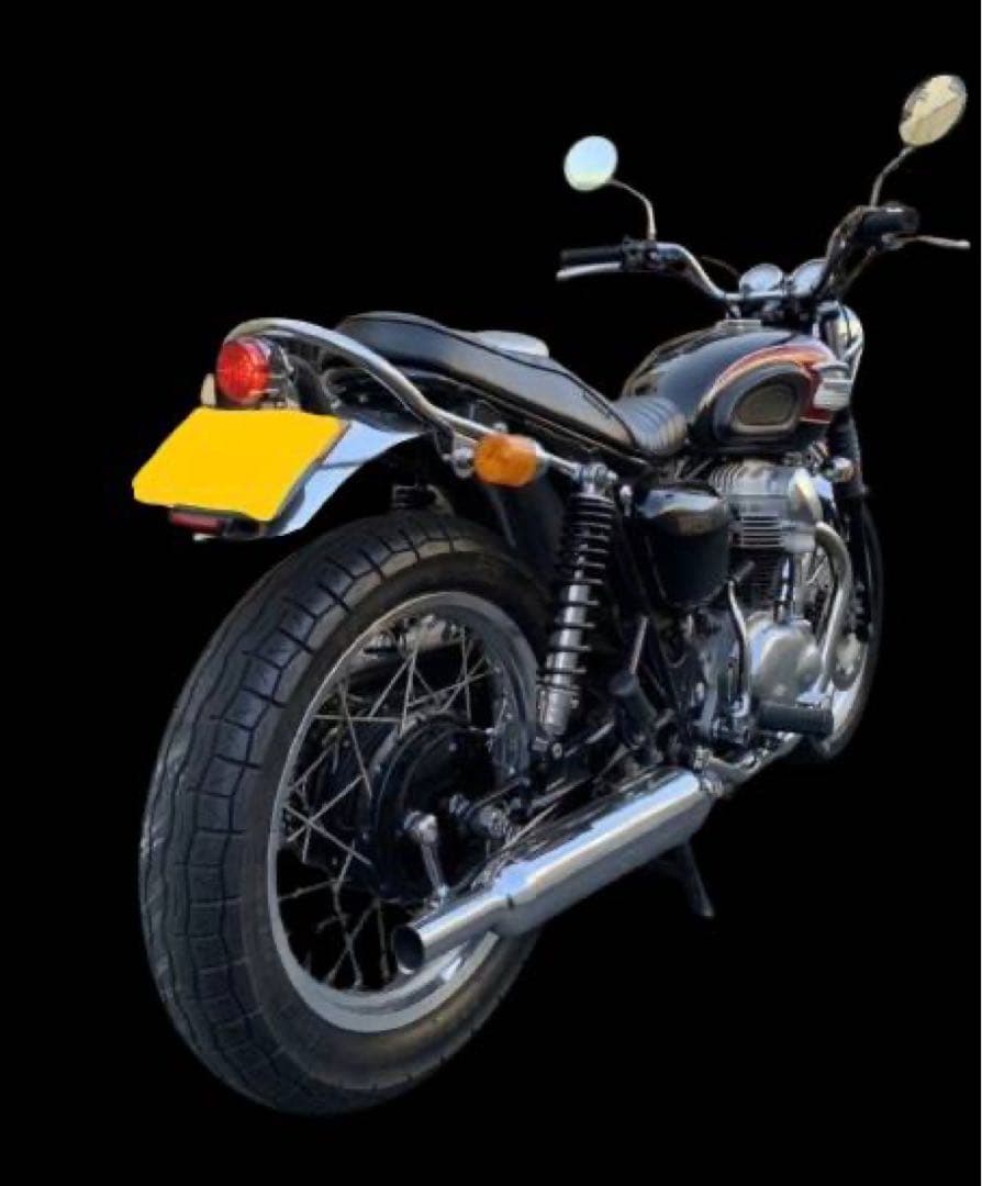 M*K様 W650ショートリアフェンダー テールランプW800W400SRデイト