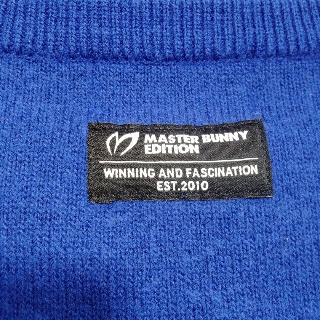 マスターバニー☆クルー*ニット☆LL メンズ　ゴルフ/スポーツ