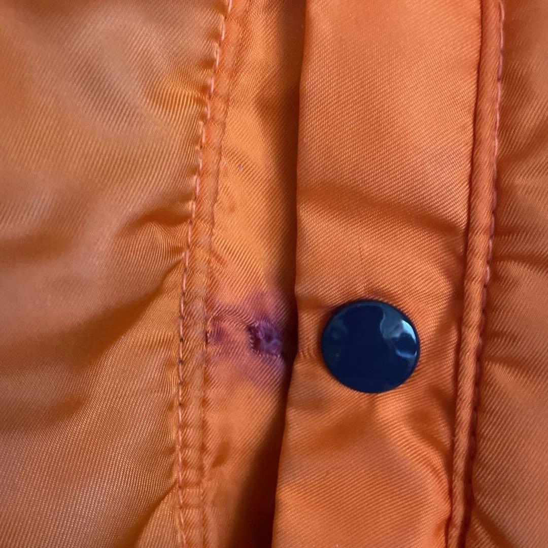 80s ALPHA INDUSTRIES MA-1 USA製 IDEALジップ紺