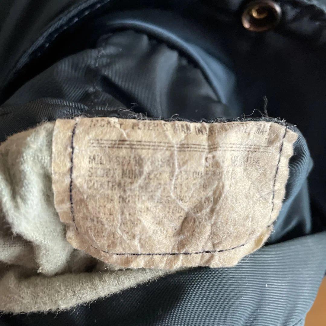 80s ALPHA INDUSTRIES MA-1 USA製 IDEALジップ紺