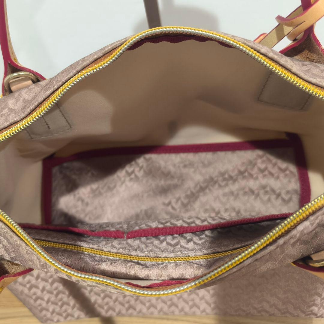 【2way】ロベルタピエリ タタミ ショルダーバッグ ベージュ イタリア製