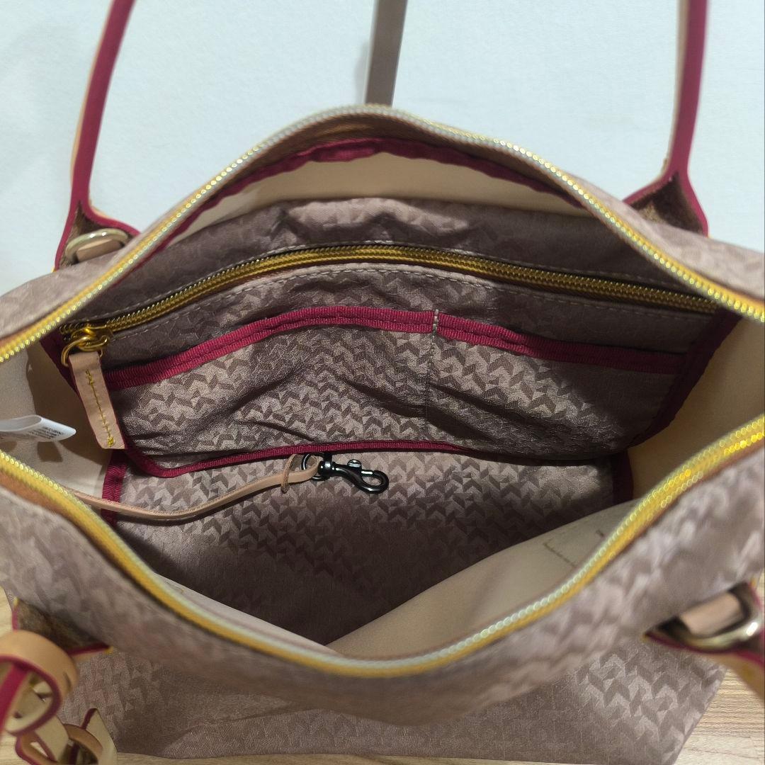 【2way】ロベルタピエリ タタミ ショルダーバッグ ベージュ イタリア製