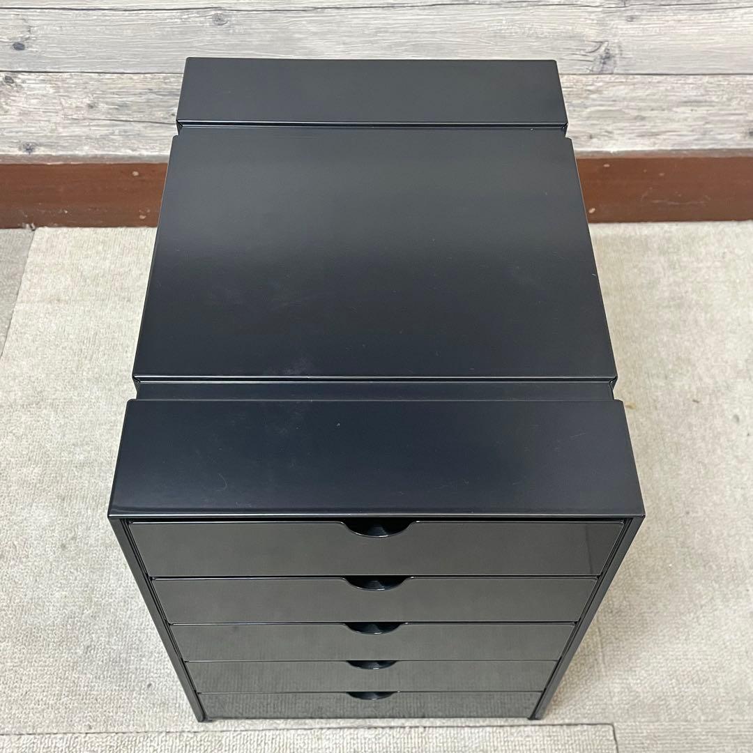 USM イノス ボックス 5段クローズ 色：graphiteblack （１）