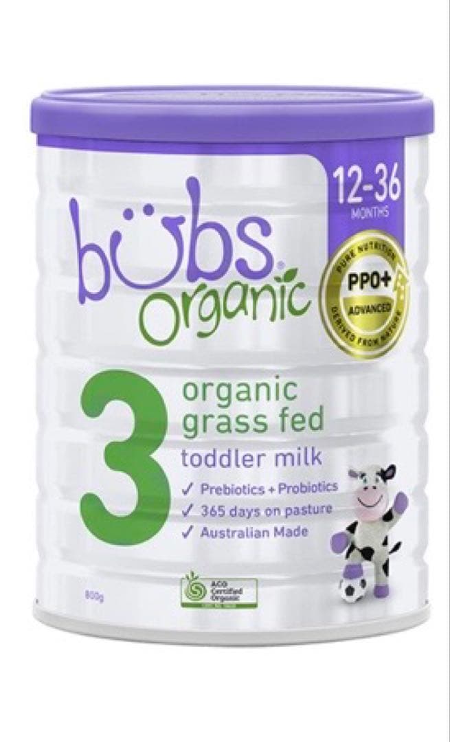 bubsバブズ　粉ミルク(牛)3缶セット　ステップ3