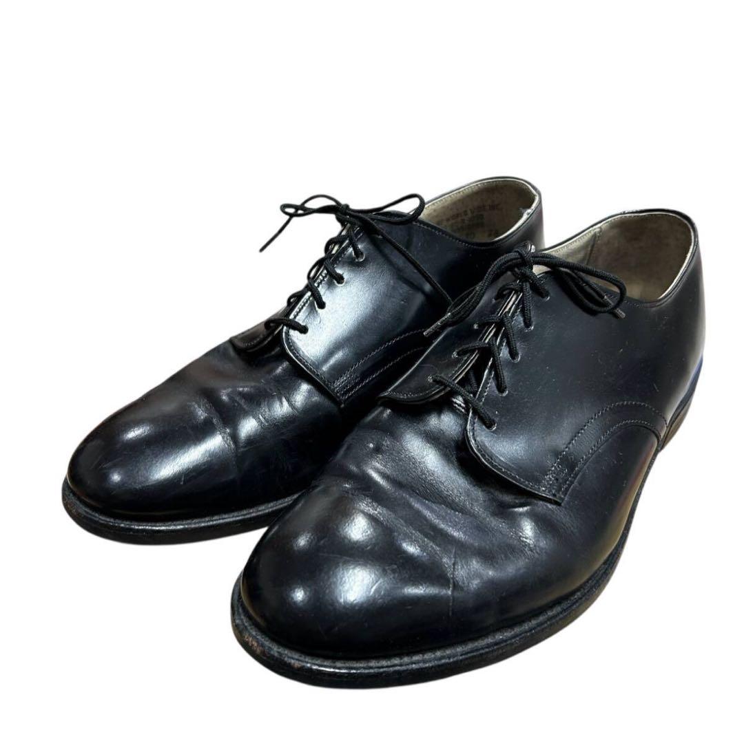 ビンテージ　90s　95年　ミリタリー　サービス　シューズ　靴　9 W　レザー