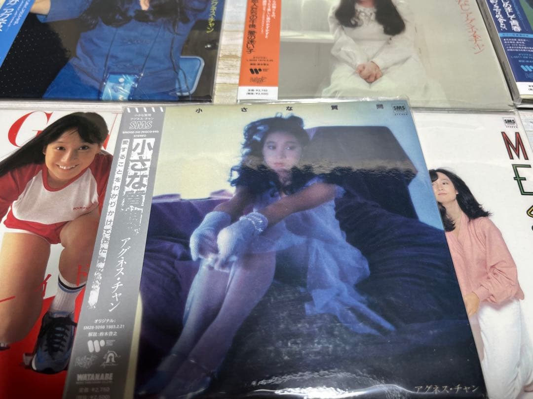 デビュー50周年記念企画　アグネス・チャン紙ジャケット21枚セット　23ＣＤ