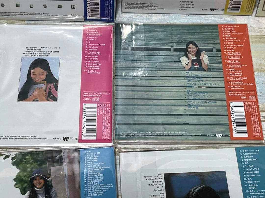 デビュー50周年記念企画　アグネス・チャン紙ジャケット21枚セット　23ＣＤ