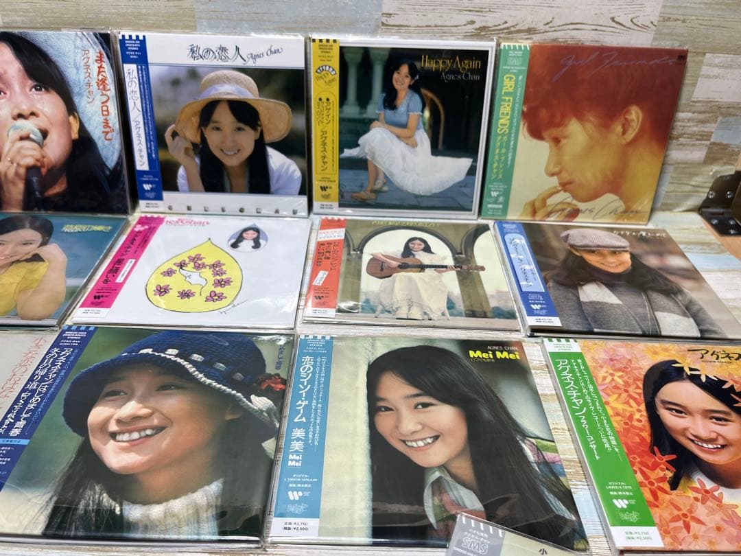 デビュー50周年記念企画　アグネス・チャン紙ジャケット21枚セット　23ＣＤ