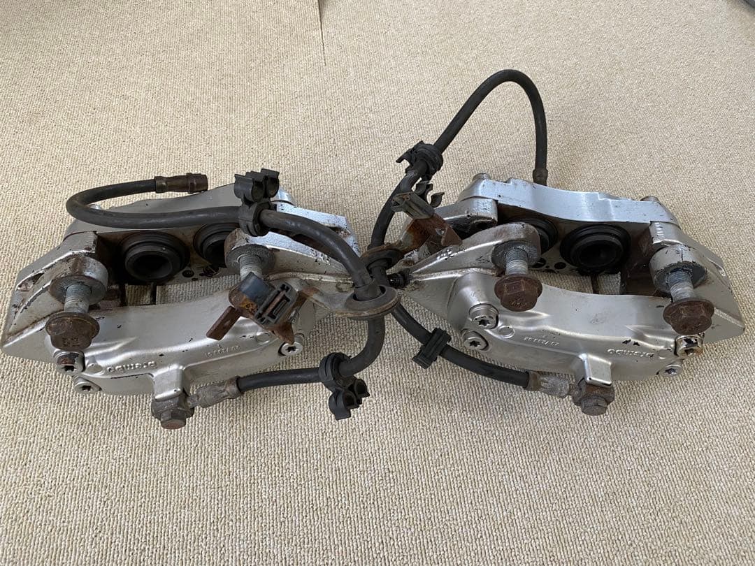 W203 C55 AMG キャリパー 4pot W124 500E 流用