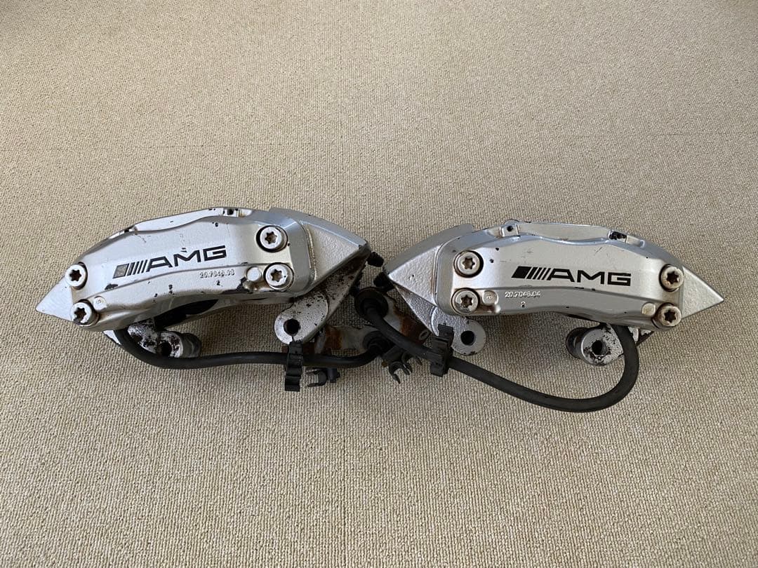 W203 C55 AMG キャリパー 4pot W124 500E 流用