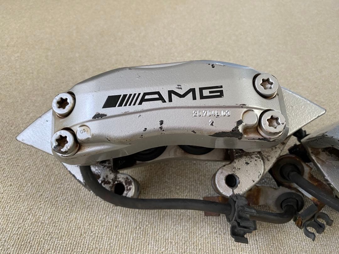 W203 C55 AMG キャリパー 4pot W124 500E 流用