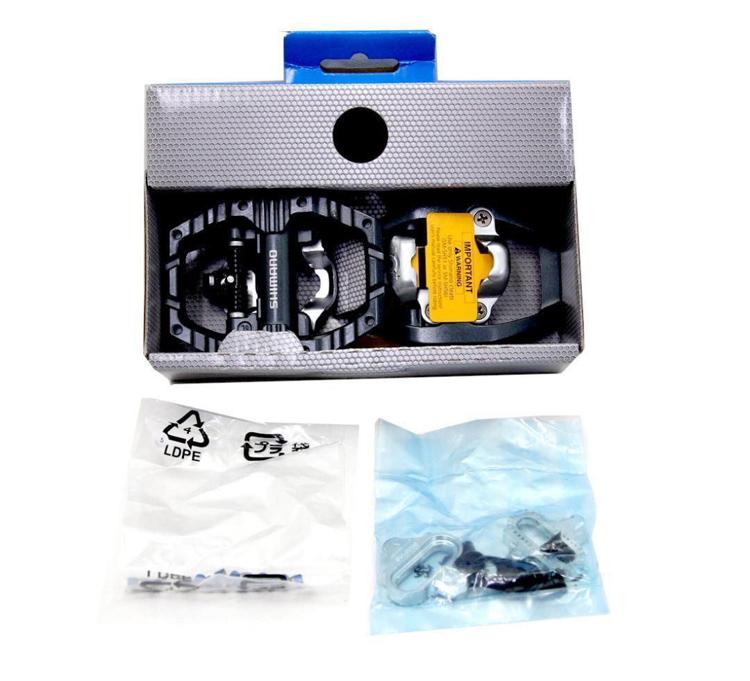 シマノ SPDペダル（ブラック）PD-EH500 片面SPD片面フラット【新品】