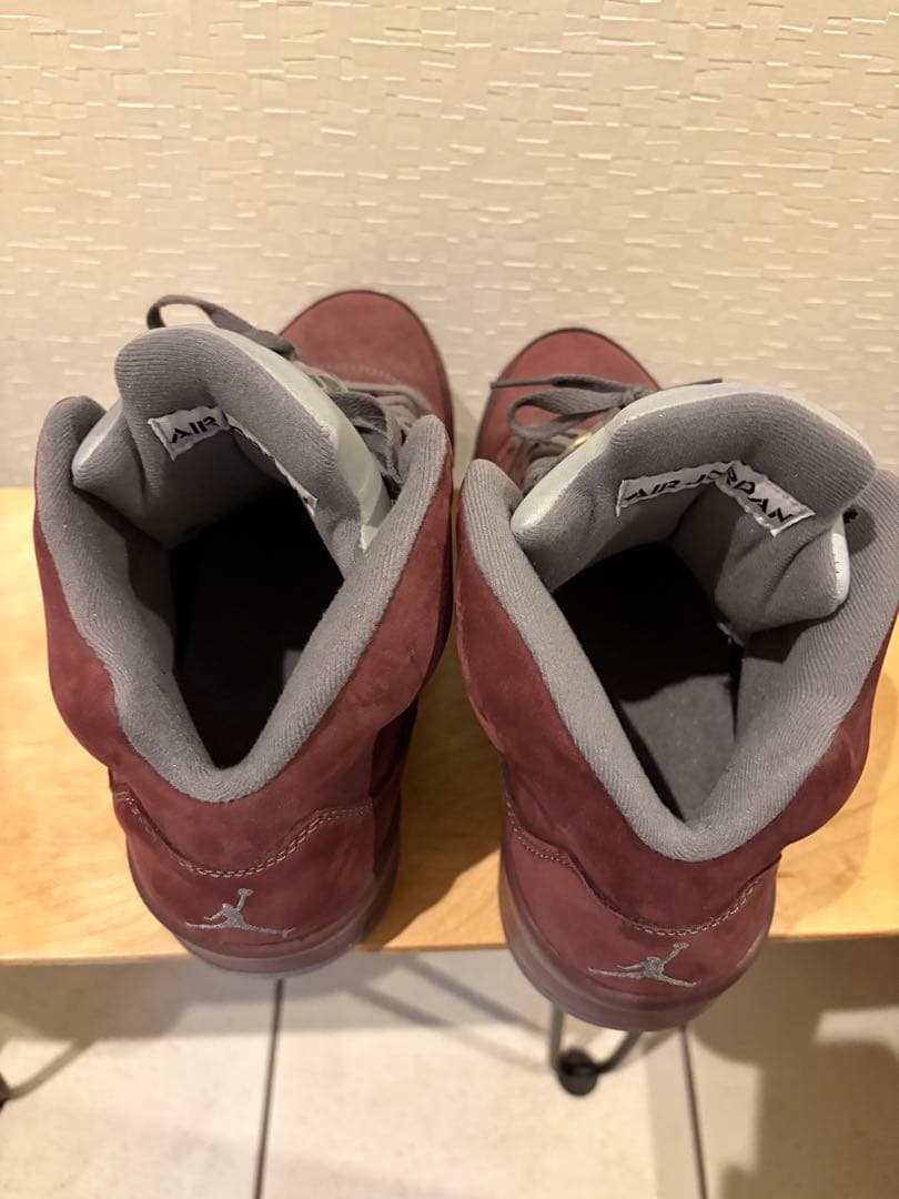 Air Jordan 5 バーガンディ 27cm