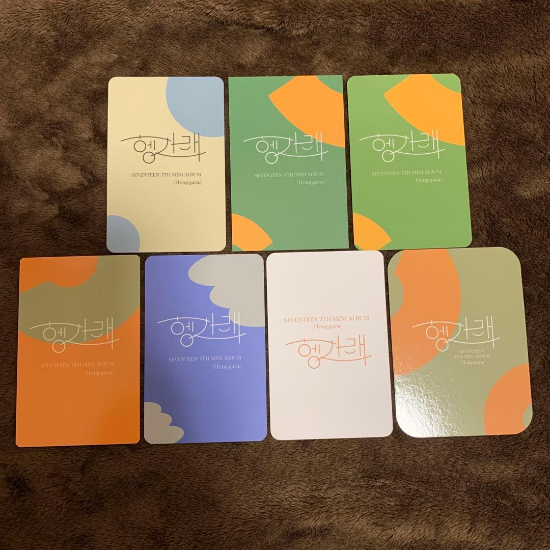 SEVENTEEN ジュン　ヘンガレ　ヨントン　wevers トレカ