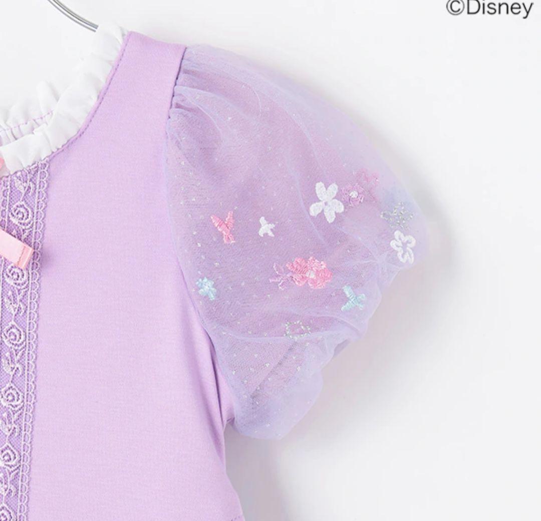 メゾピアノ♡【ラプンツェル】ドッキングワンピース 140