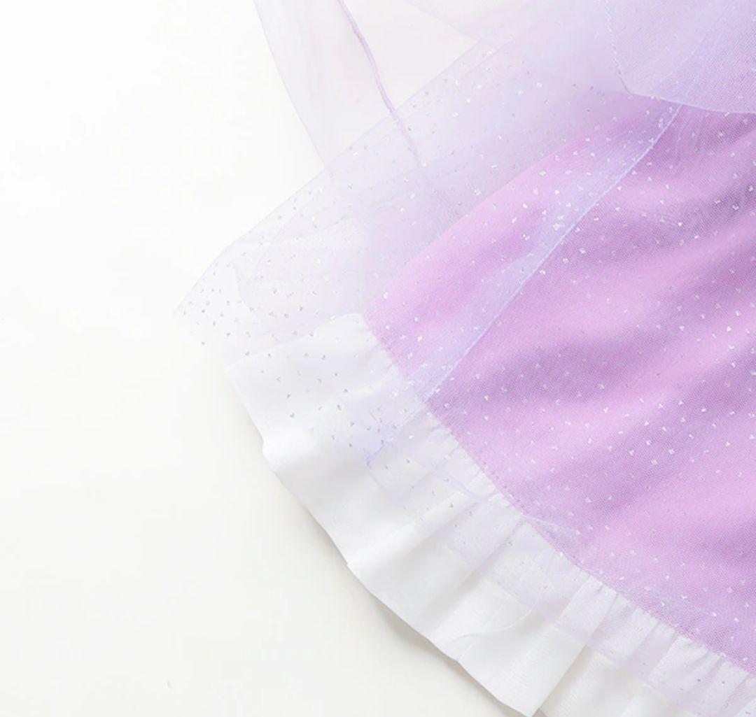 メゾピアノ♡【ラプンツェル】ドッキングワンピース 140