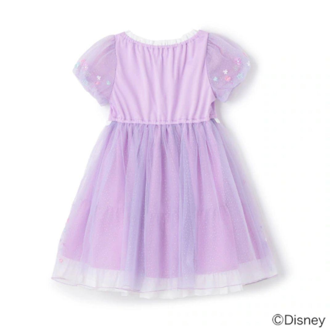 メゾピアノ♡【ラプンツェル】ドッキングワンピース 140