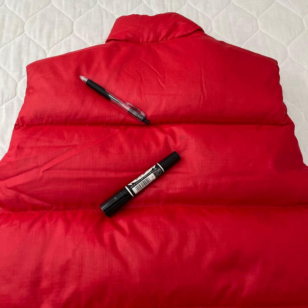 80s ノースフェイス OLD NORTH FACE 茶タグ ダウン ベスト L