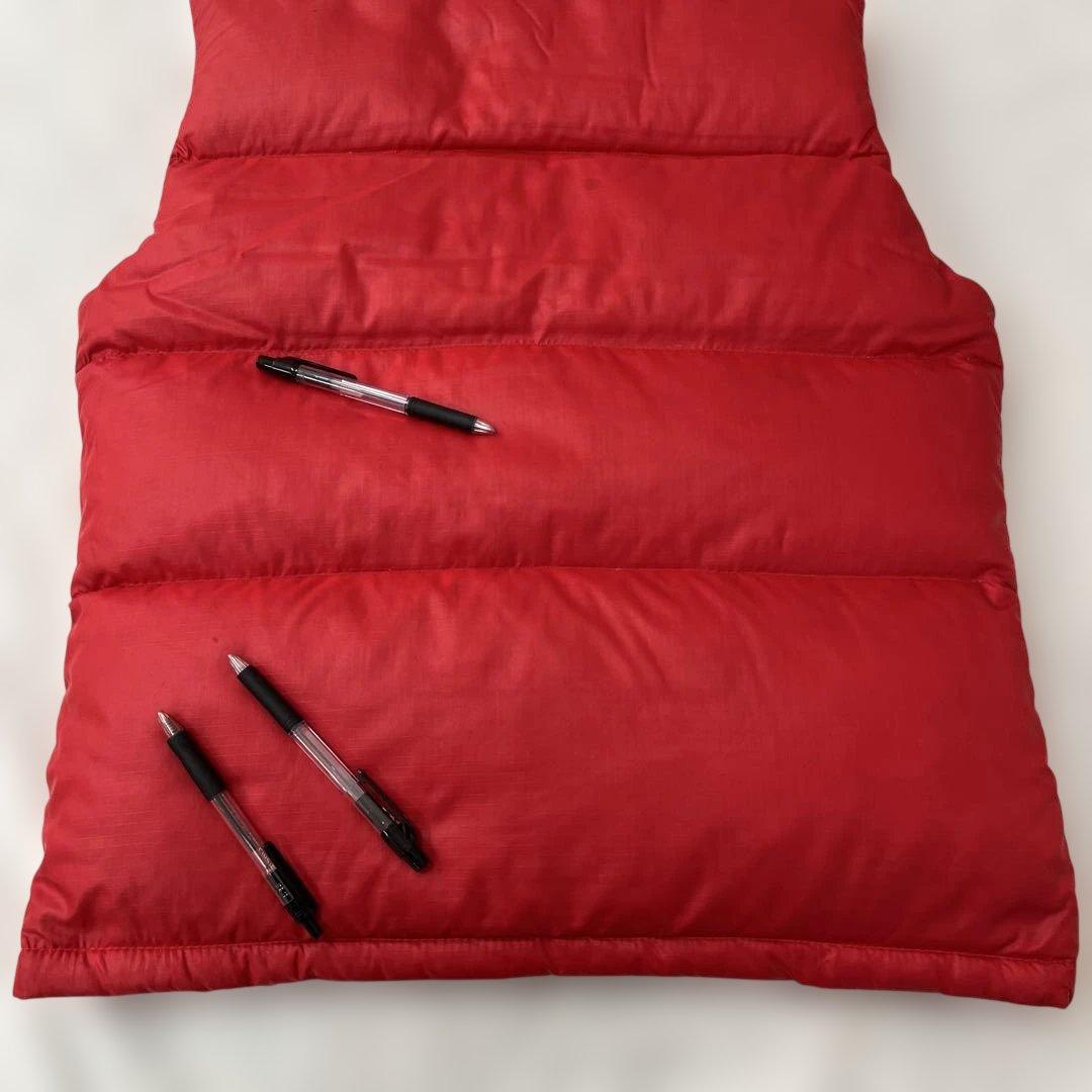 80s ノースフェイス OLD NORTH FACE 茶タグ ダウン ベスト L