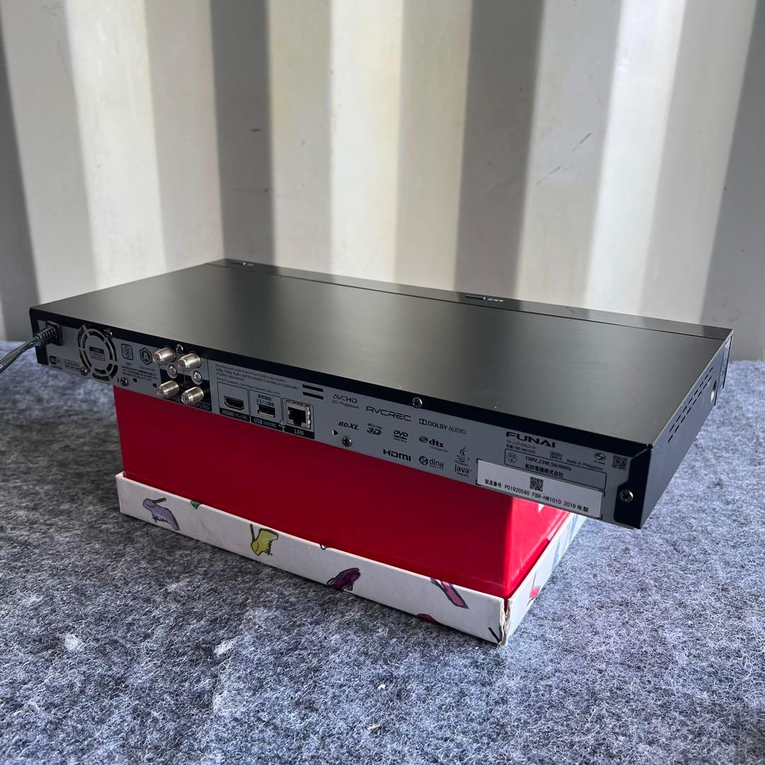 D18激安早い者勝ち✨　フナイ　ブルーレイレコーダー　大容量1TB搭載✨