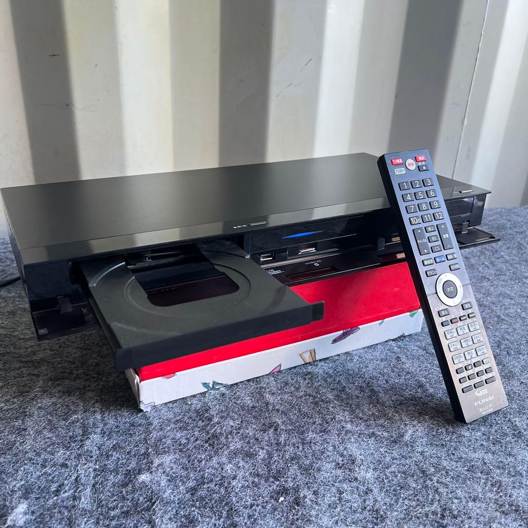 D18激安早い者勝ち✨　フナイ　ブルーレイレコーダー　大容量1TB搭載✨