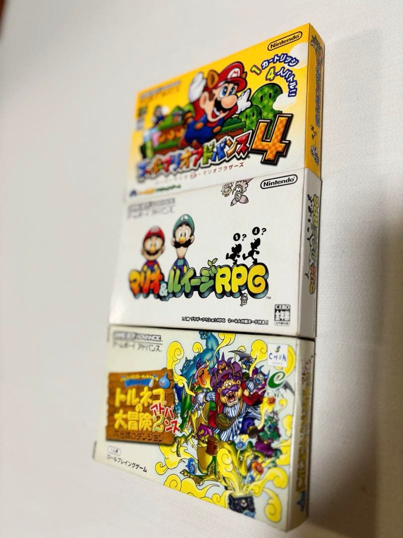ゲームボーイアドバンス　3本セット