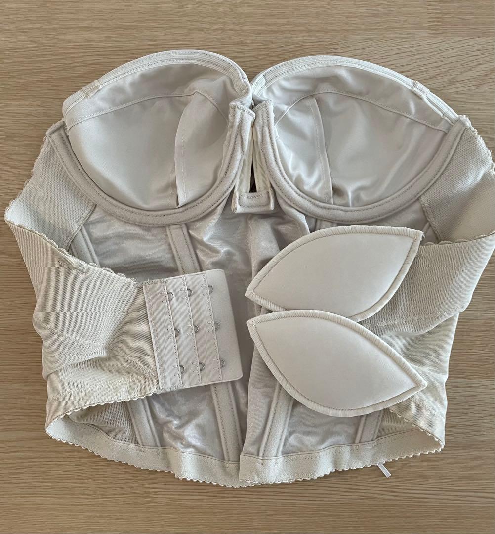 mirrormirror ウェディング　ビスチェ D70&ガードル M