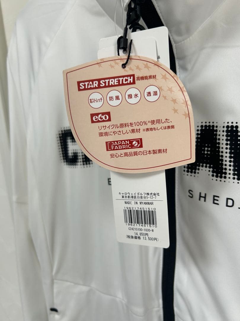 《新品未使用》CALLAWAY ゴルフジャケット M ホワイト