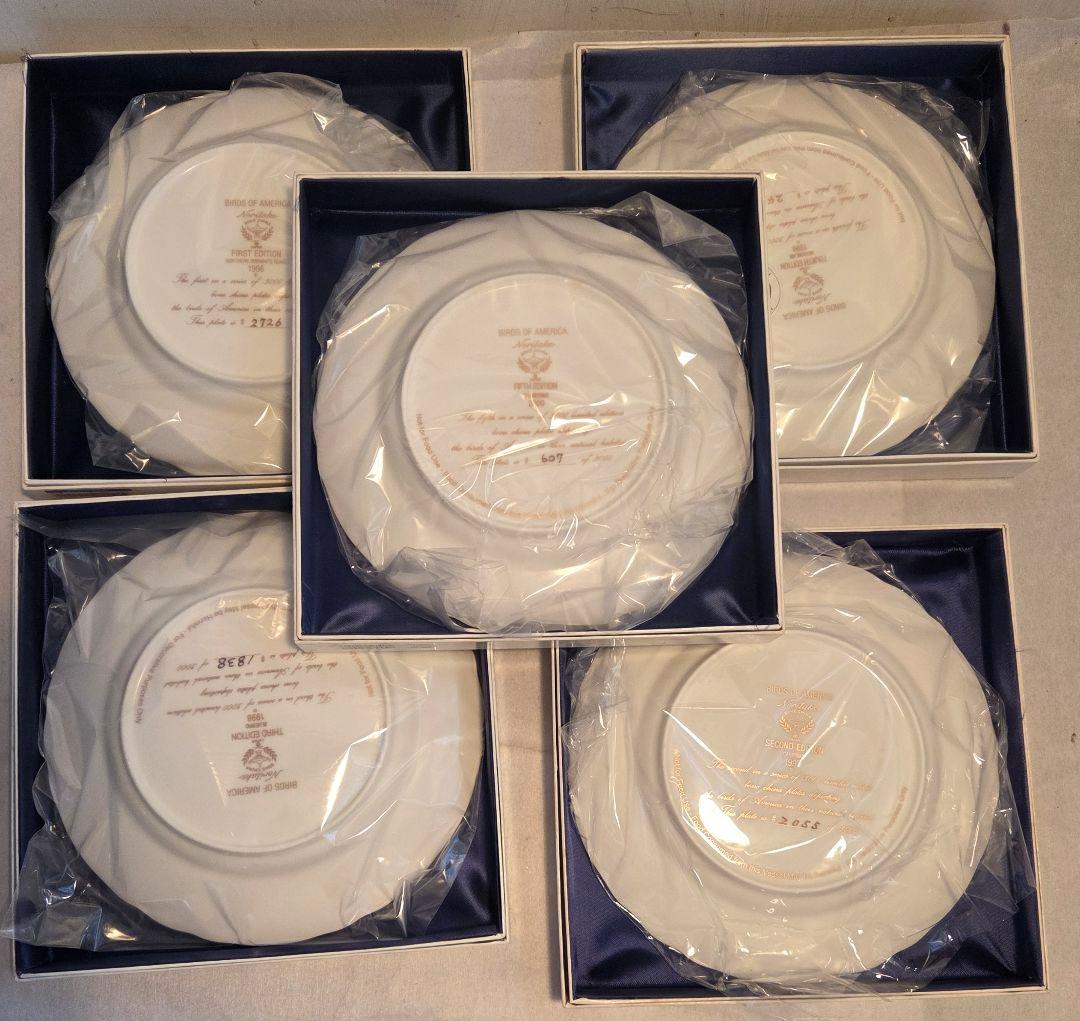 ノリタケ プレートクリスマスコレクション5枚セット飾り皿1996～2000年