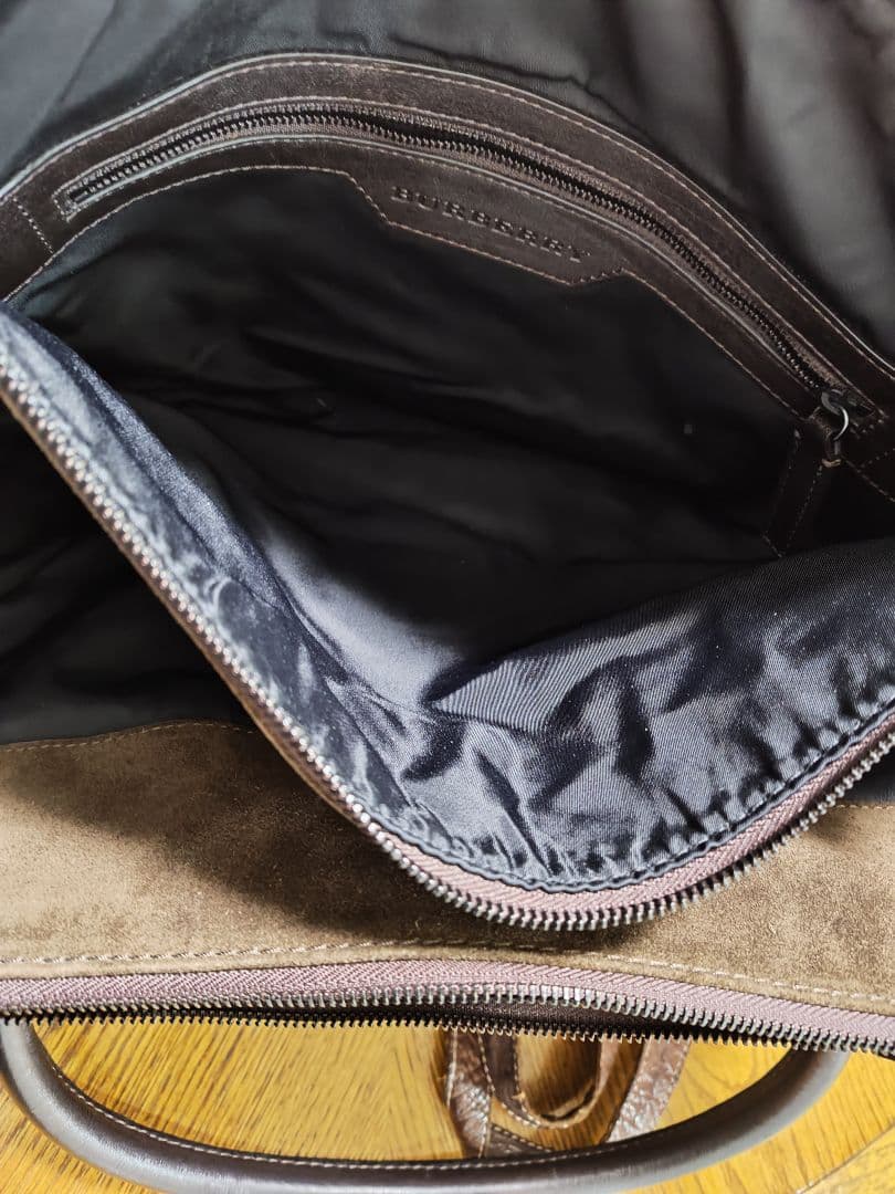 BURBERRY 大容量ナイロンボストン　美品