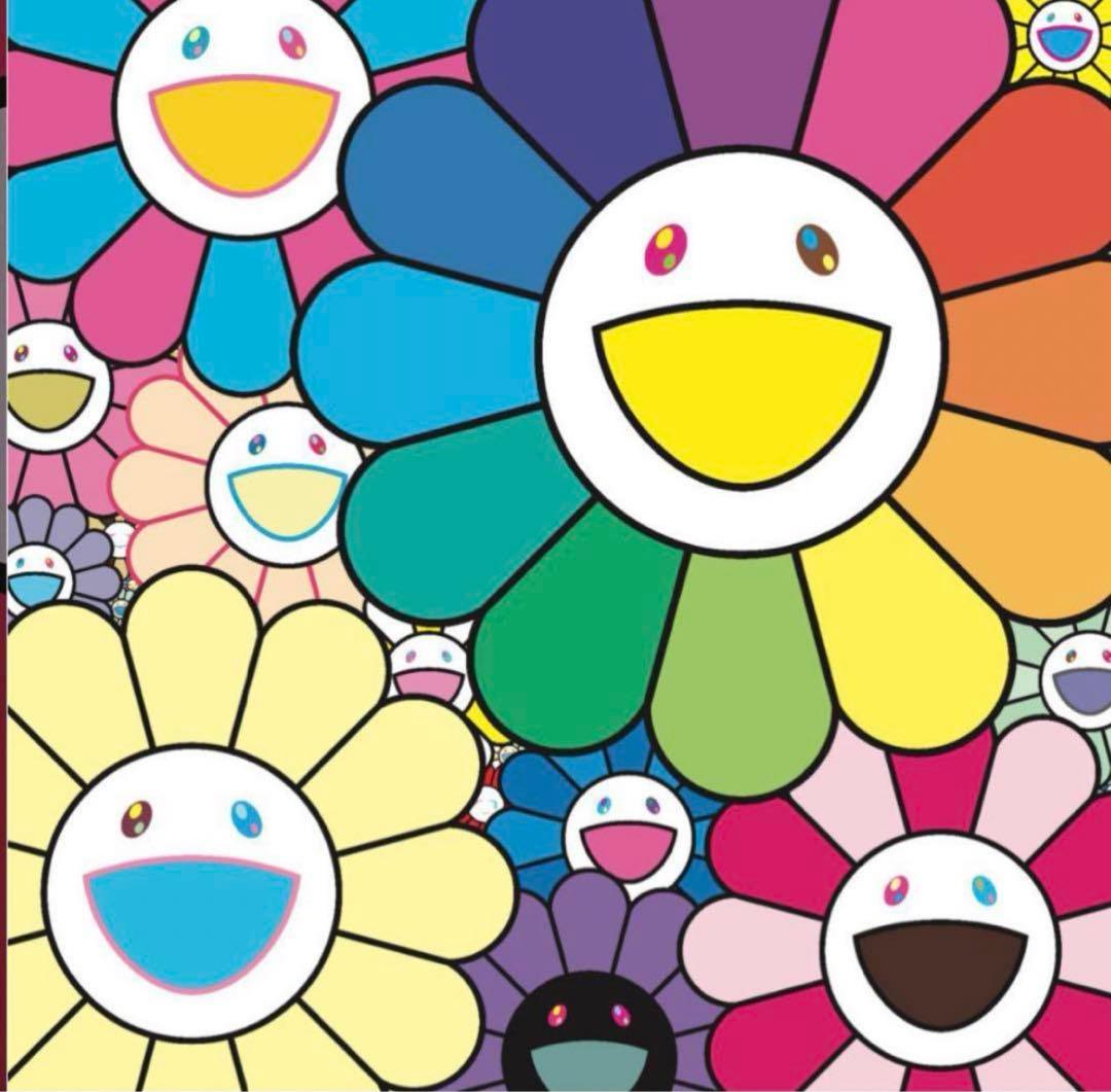 村上隆 お花がいっぱいポスター zingaro kaikaikiki