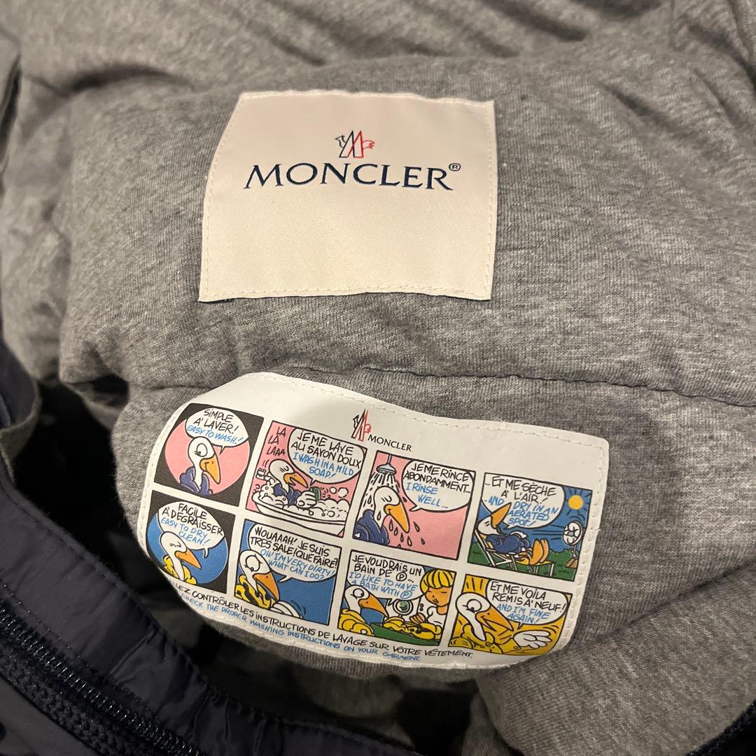 Moncler 黒 おくるみ ダウン