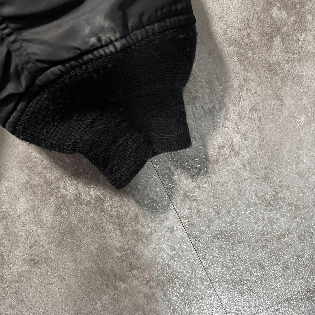 alpha ma-1 flight jacket Black×orange 黒