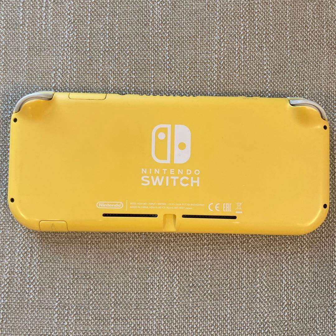 任天堂 スイッチライト　難あり　イエロー