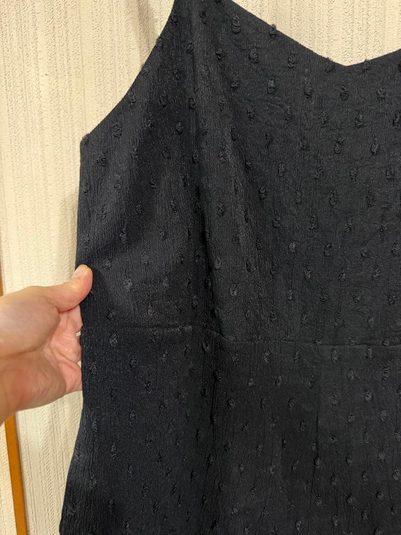 Spick&Span ドットジャガードサロペット　36サイズ新品未使用タグ付き！