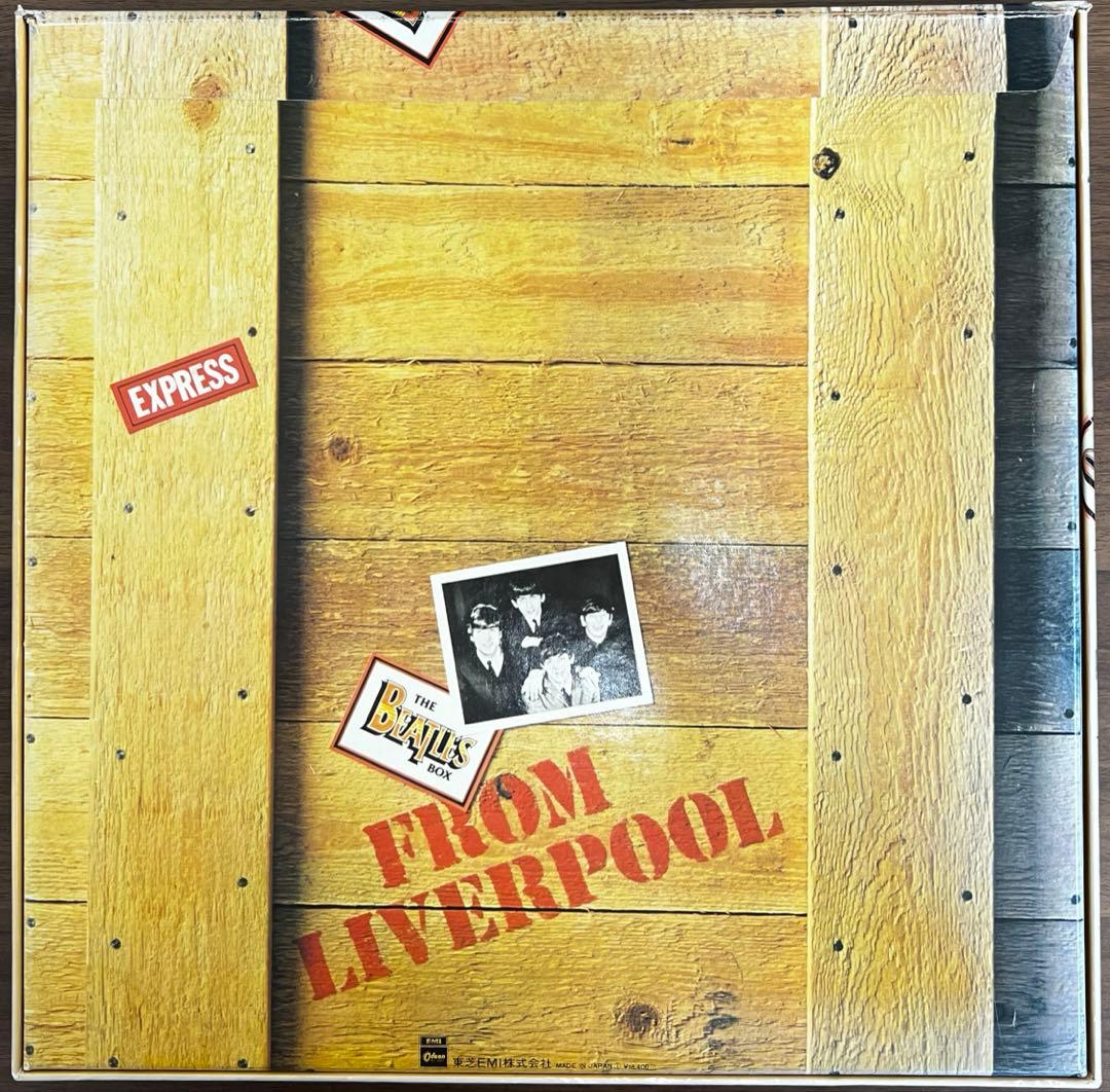 【8LP/BOX】From Liverpool The Beatles Box