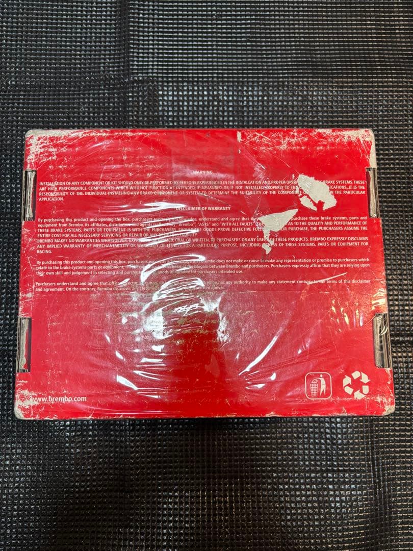 （新品）ブレンボ Brembo 4Pブレーキキャリパー 100㎜ 新品パッド付き