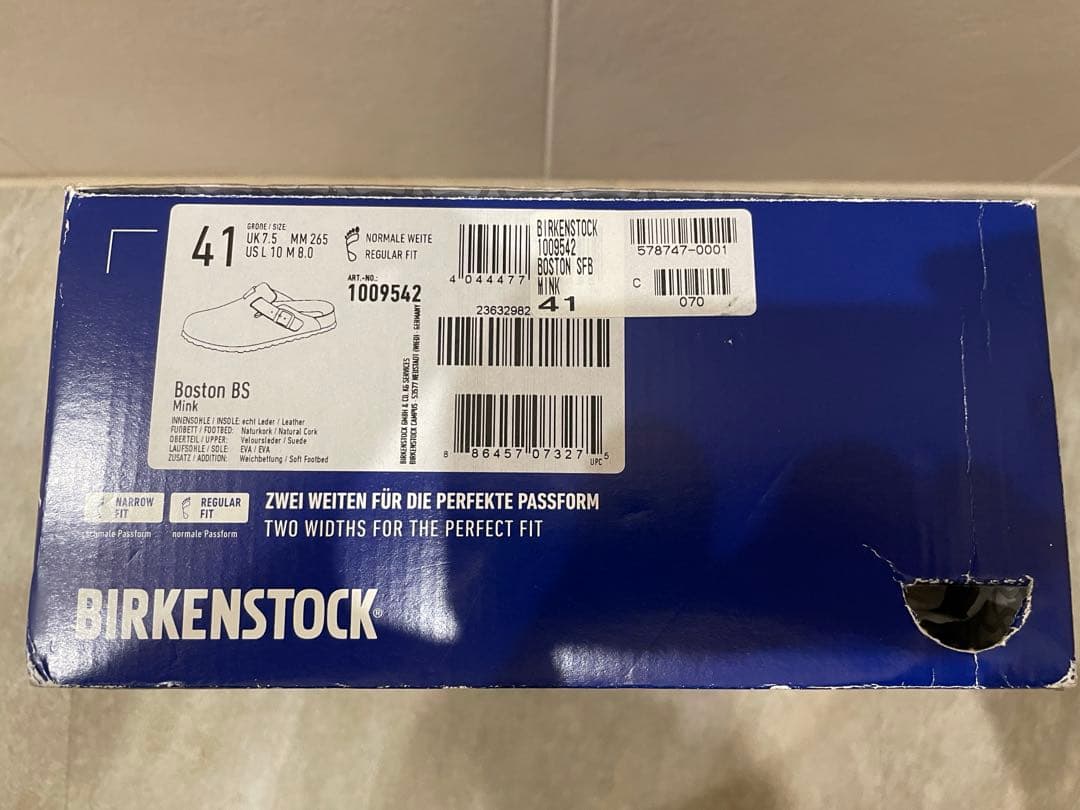 BIRKENSTOCK BOSTON ビルケンストック　ボストン